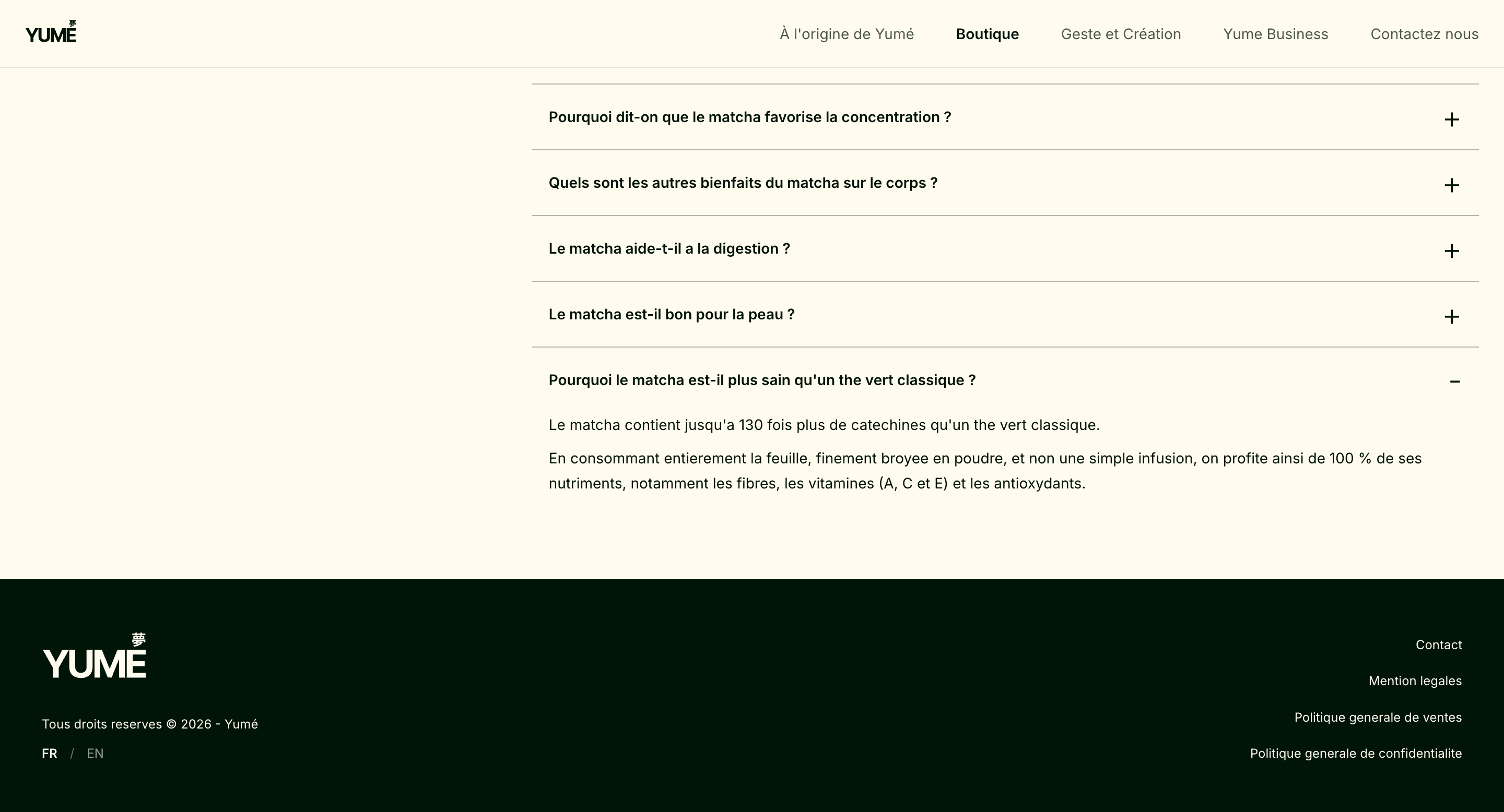 Yumé — Refonte SEO & migration Next.js
